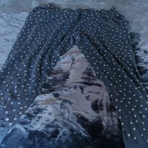 Blue w/hearts light-weight sweatpants